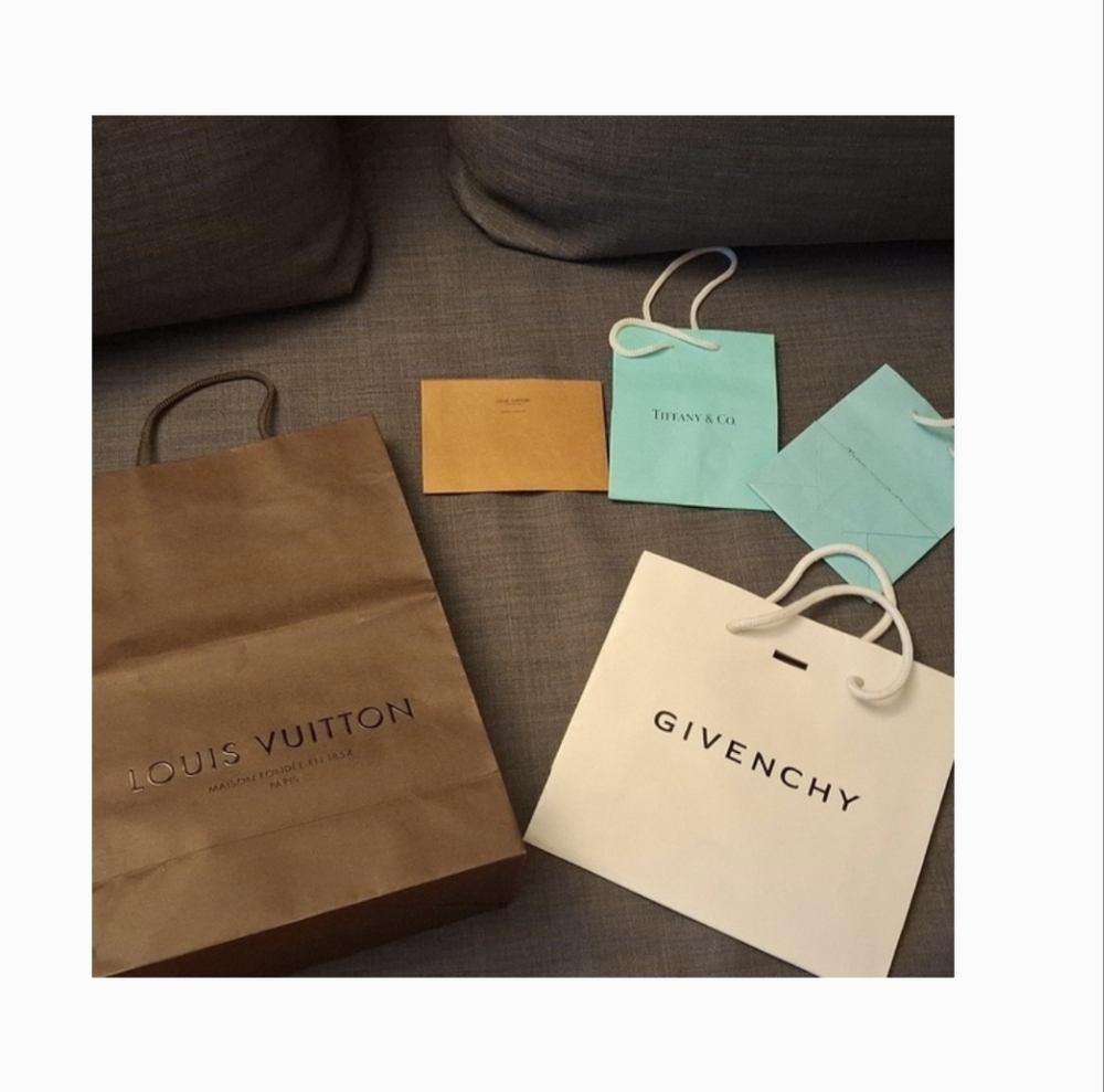Various Designers' Paper Bag, LV TIFFANY